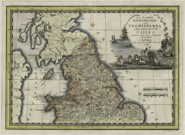 Map of England