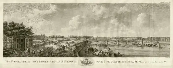 View of projected bridge